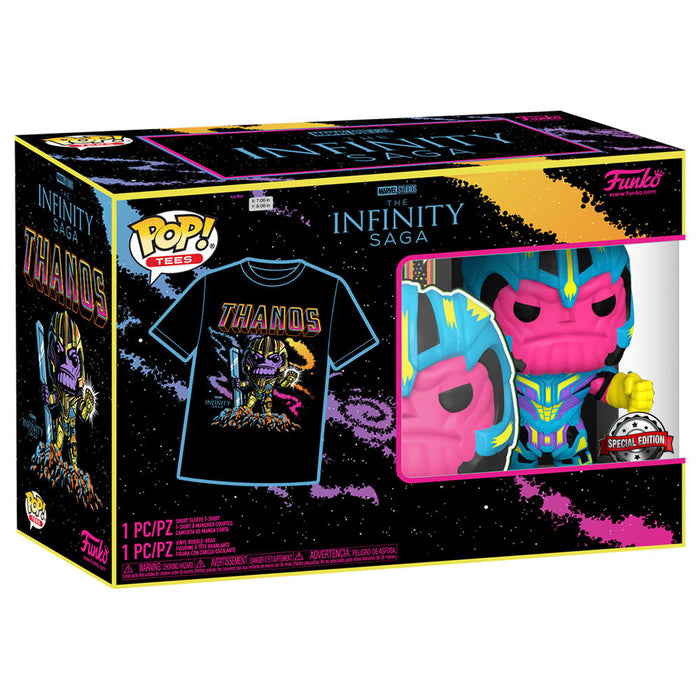 Set figure POP & Tee Marvel Infinity Saga Thanos Exclusive-3