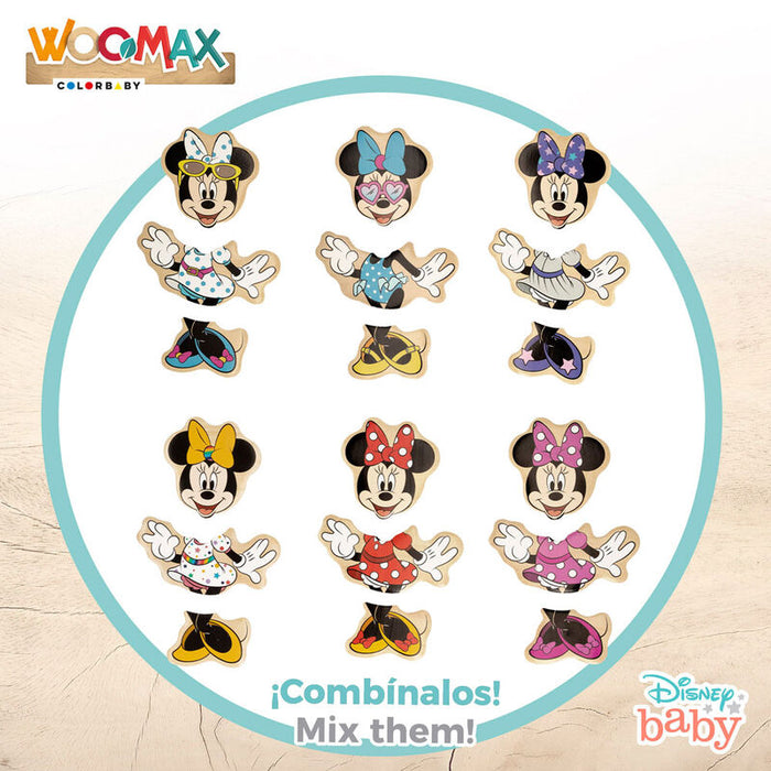 Disney Minnie wooden puzzle 19pcs-3