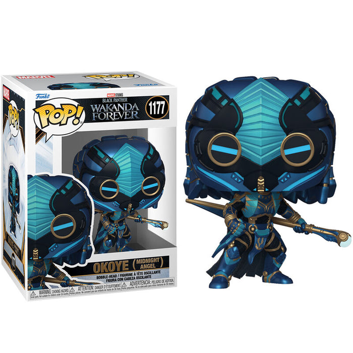 POP figure Marvel Black Panther Wakanda Okoye-1