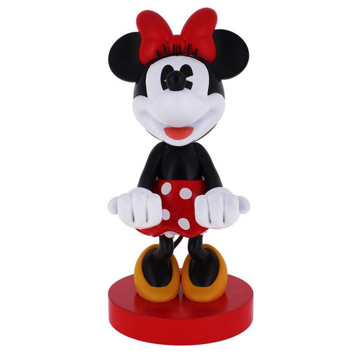 Disney Minnie figure clamping bracket Cable guy 21cm-0