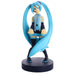 Hatsune Miku figure clamping bracket Cable guy 21cm-0