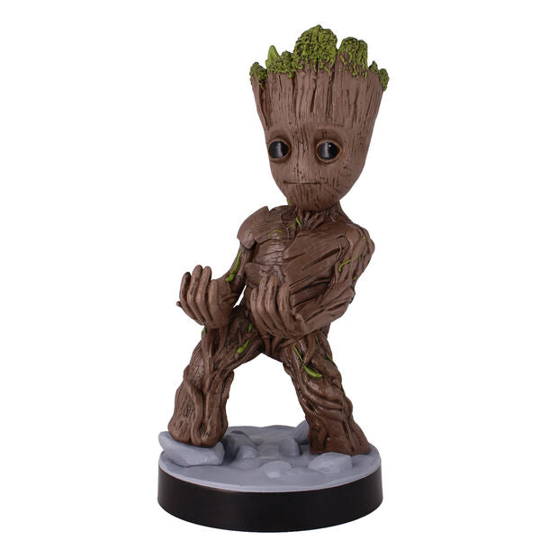Marvel Guardians of the Galaxy Groot figure clamping bracket Cable guy 21cm-1