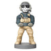 Call of Duty Lt. Simon Ghost figure clamping bracket Cable guy 21cm-0