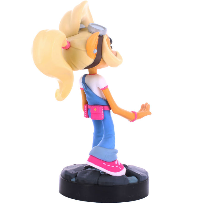 Crash Bandicoot Coco figure clamping bracket Cable guy 21cm-1