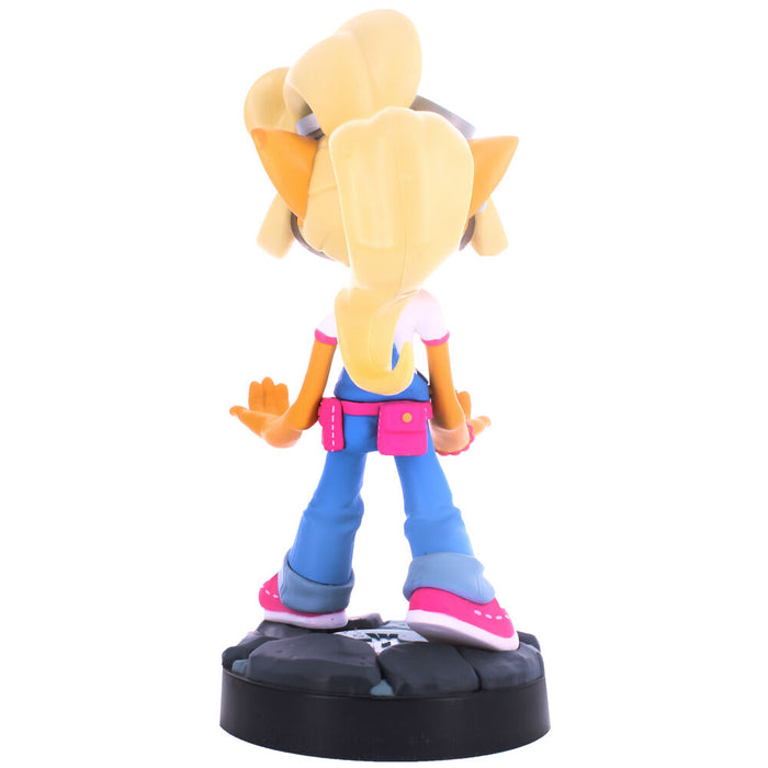 Crash Bandicoot Coco figure clamping bracket Cable guy 21cm-2