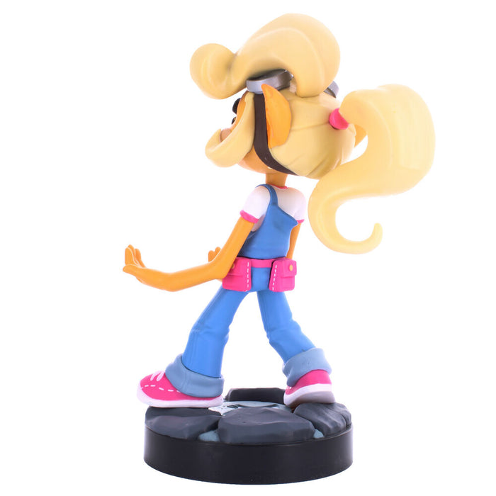 Crash Bandicoot Coco figure clamping bracket Cable guy 21cm-3