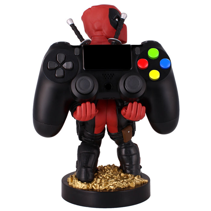 Marvel Deadpool figure clamping bracket Cable guy 21cm-3