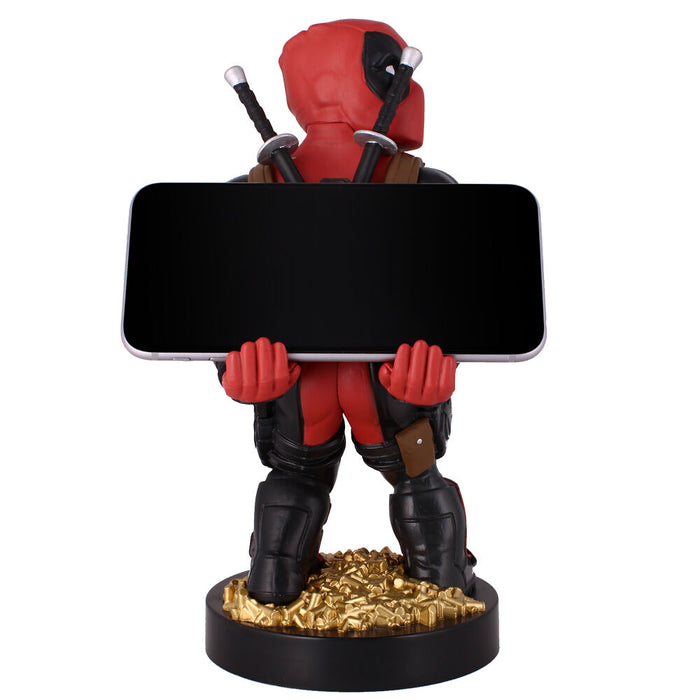 Marvel Deadpool figure clamping bracket Cable guy 21cm-5