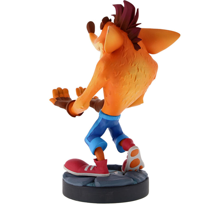 Crash Bandicoot figure clamping bracket Cable guy 21cm-2