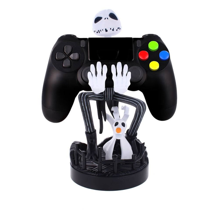 Disney Nightmare Before Christmas Jack Skellington figure clamping bracket Cable guy 21cm-3