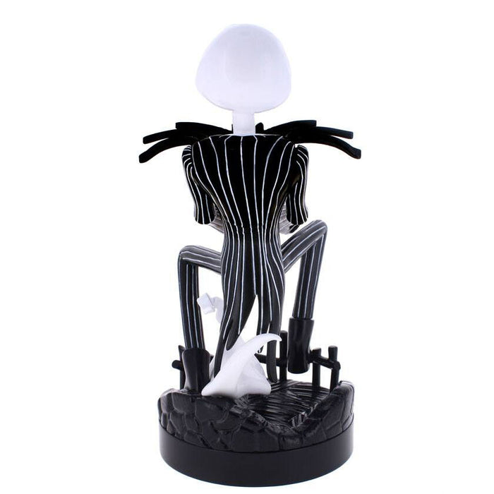 Disney Nightmare Before Christmas Jack Skellington figure clamping bracket Cable guy 21cm-2