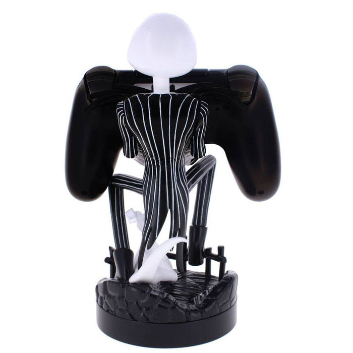 Disney Nightmare Before Christmas Jack Skellington figure clamping bracket Cable guy 21cm-5