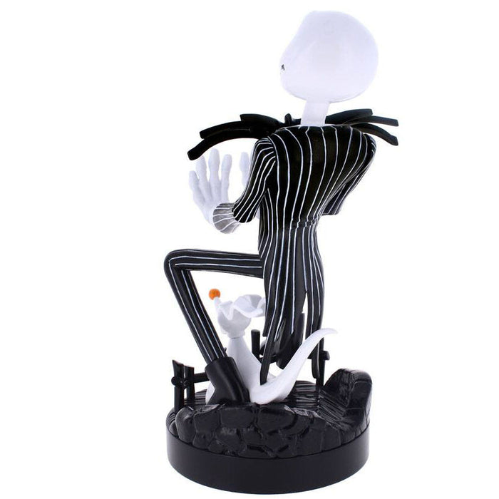 Disney Nightmare Before Christmas Jack Skellington figure clamping bracket Cable guy 21cm-1