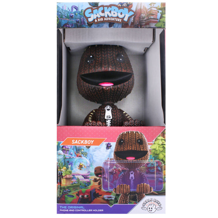 LittleBigPlanet Sackboy figure clamping bracket Cable guy 21cm-3