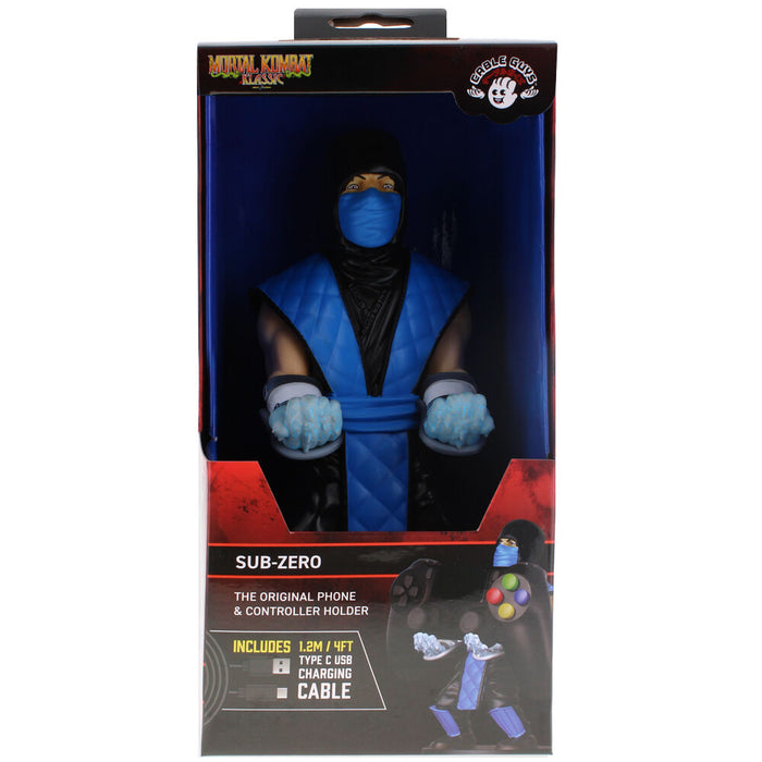 Mortal Kombat Sub Zero figure clamping bracket Cable guy 21cm-5