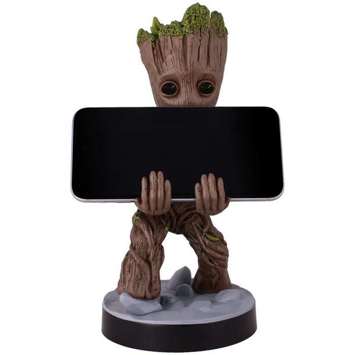 Marvel Guardians of the Galaxy Groot figure clamping bracket Cable guy 21cm-4