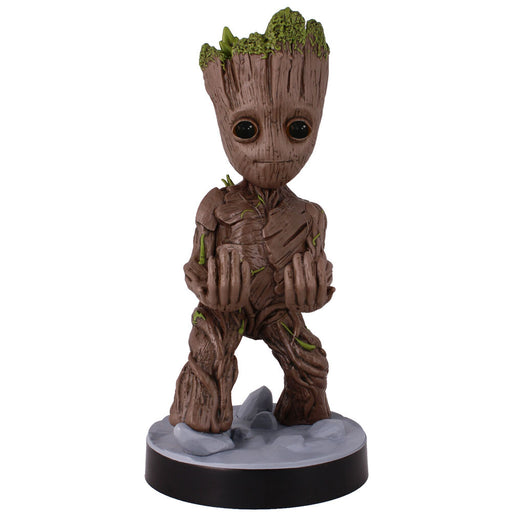 Marvel Guardians of the Galaxy Groot figure clamping bracket Cable guy 21cm-0