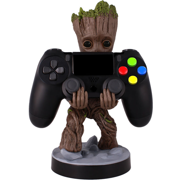 Marvel Guardians of the Galaxy Groot figure clamping bracket Cable guy 21cm-6