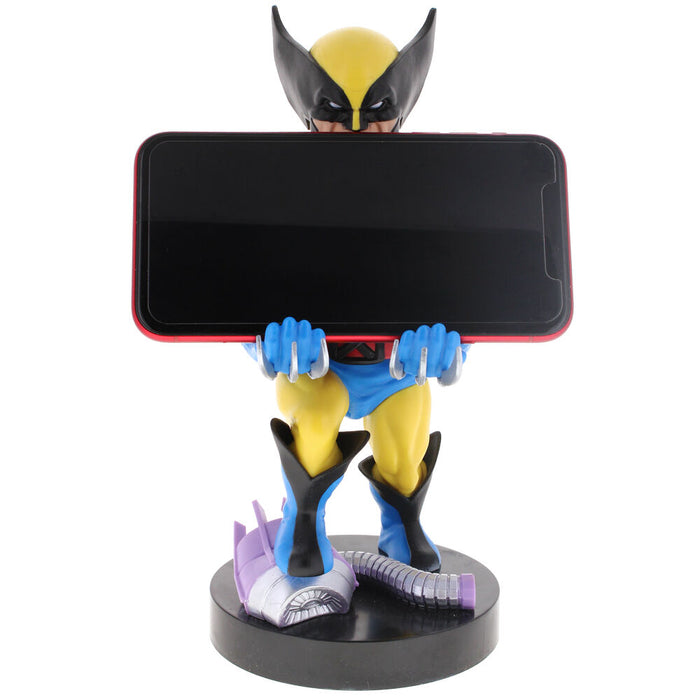 Marvel Wolverine figure clamping bracket Cable guy 21cm-3