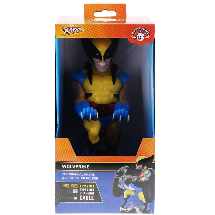 Marvel Wolverine figure clamping bracket Cable guy 21cm-4