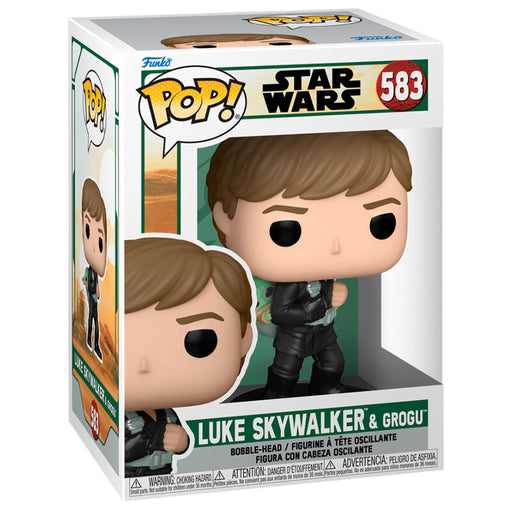 POP figure Star Wars The Book of Boba Fett 2 Luke Skywalker & Grogu-0