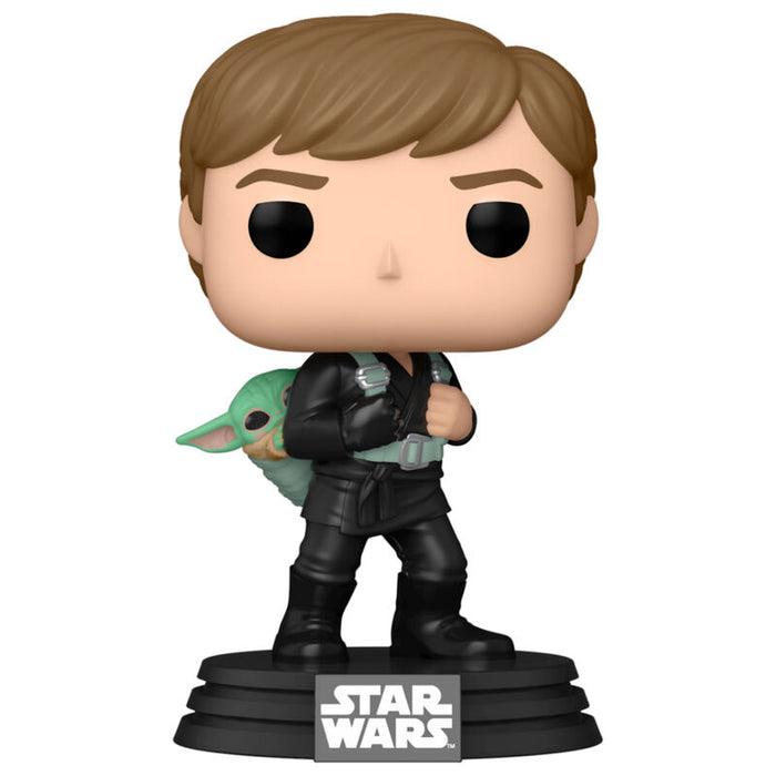 POP figure Star Wars The Book of Boba Fett 2 Luke Skywalker & Grogu-1
