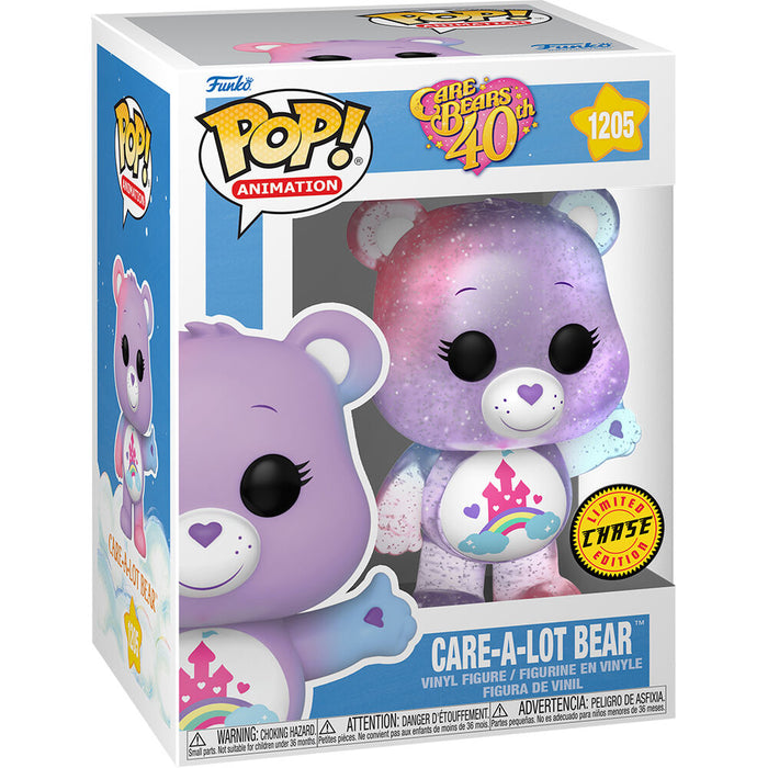 POP figure Care Bears 40th Anniversary Care a Lot Bear Chase-1