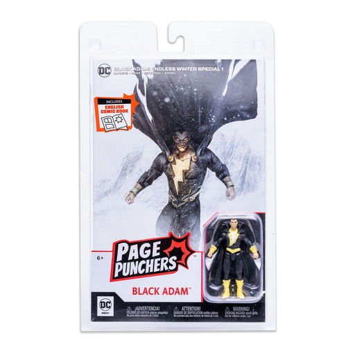 DC Comics Comic Endgless + Black Adam figure 7cm-0
