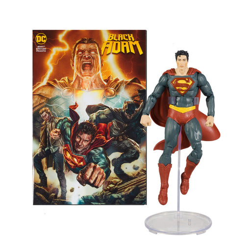 DC Comics Black Adam Comic + Superman figure 17cm-0