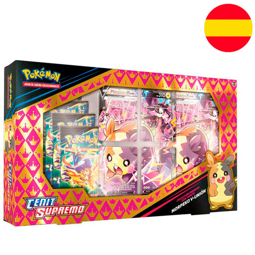 Spanish Pokemon Morpecko V Union Trading Card Game box-1