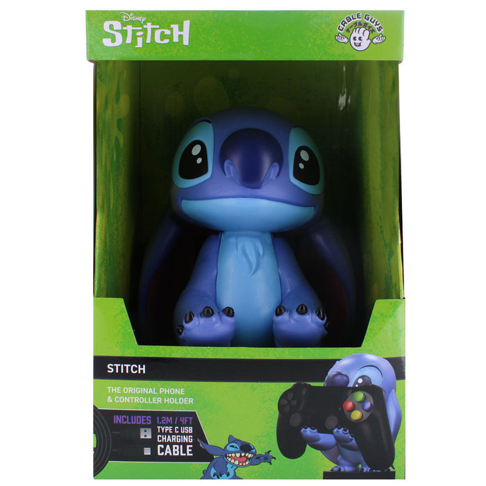 Disney Stitch figure clamping bracket Cable guy 21cm-4