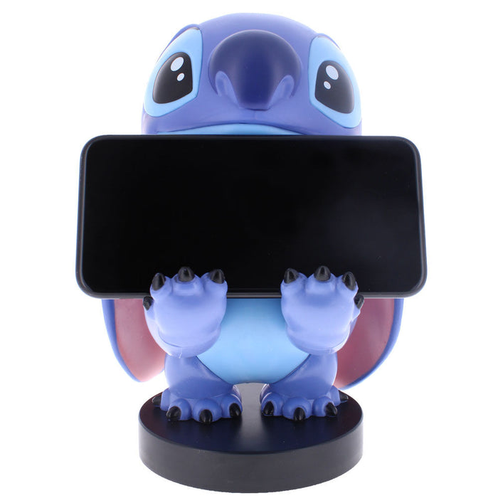 Disney Stitch figure clamping bracket Cable guy 21cm-2