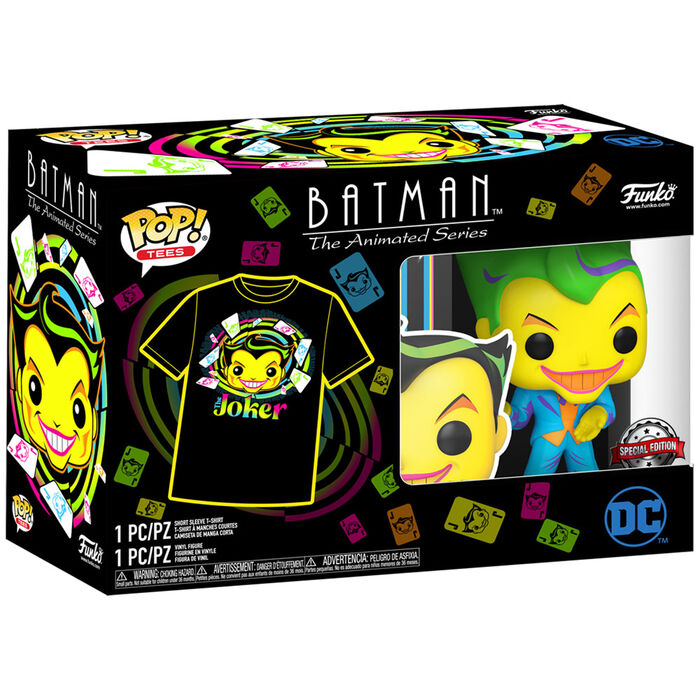 Set figure POP & Tee DC Comics Batman Joker Exclusive-4