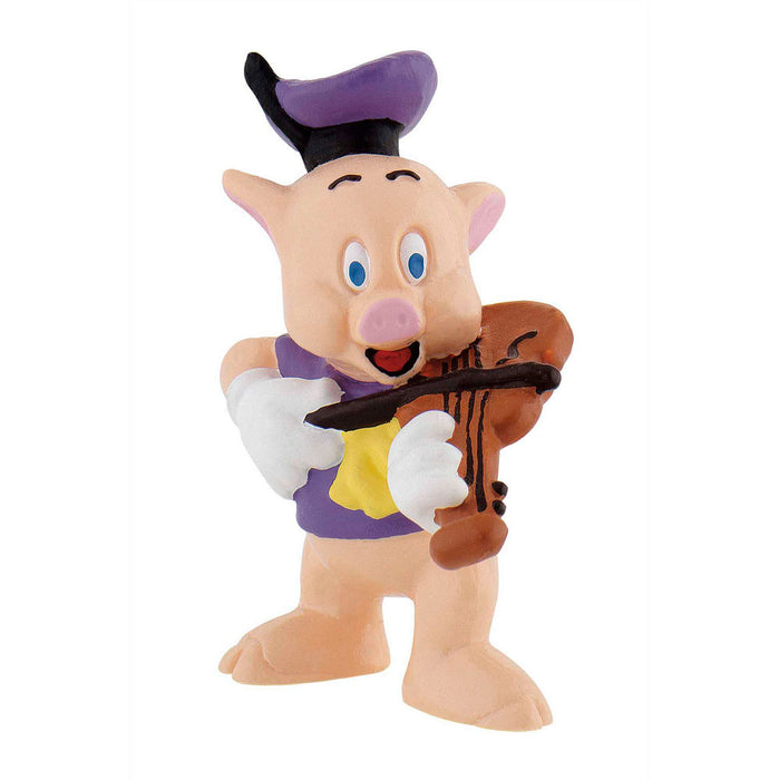 The Three Little Pigs Fiddler figure 6cm-1