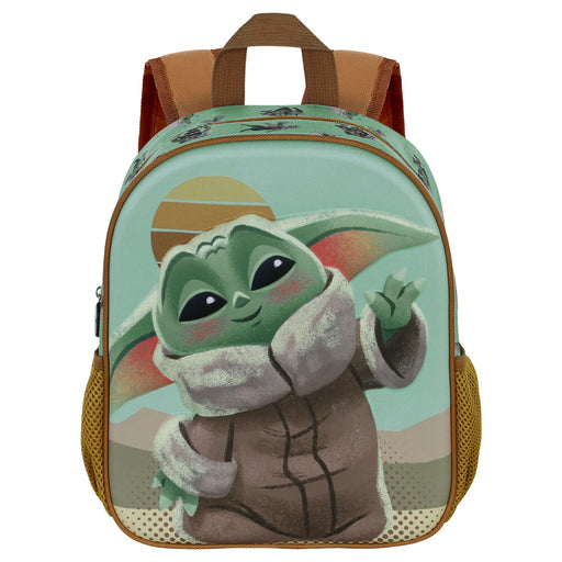 Star Wars The Mandalorian Grogu Say Hi 3D backpack 31cm-0