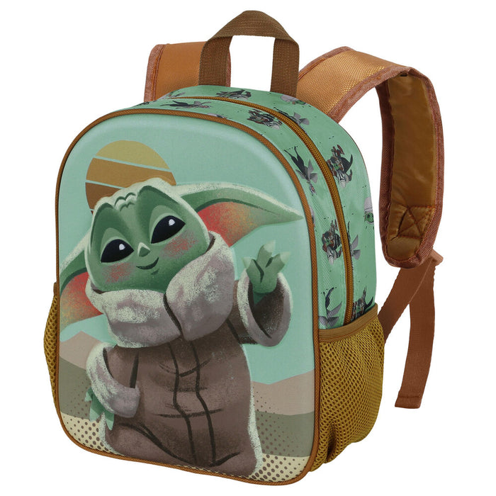 Star Wars The Mandalorian Grogu Say Hi 3D backpack 31cm-2