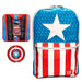 Loungefly Marvel Captain America backpack with pin 45cm-0