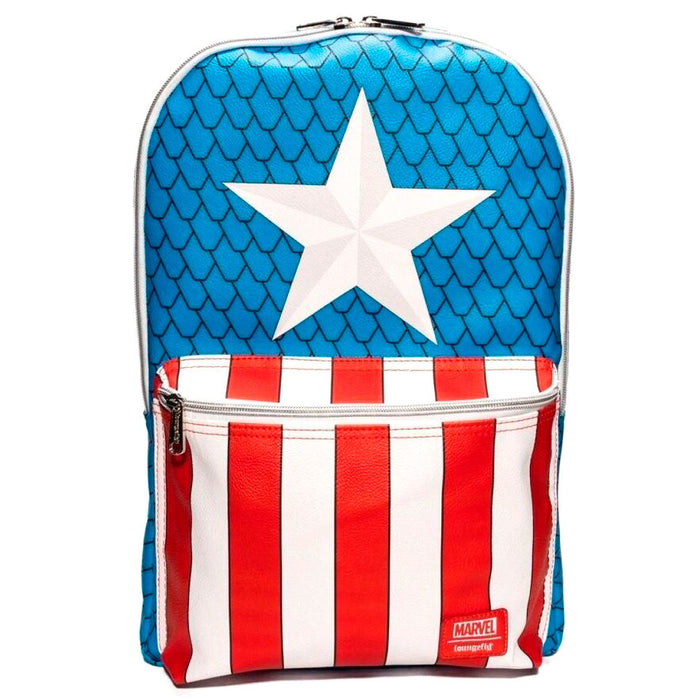 Loungefly Marvel Captain America backpack with pin 45cm-1