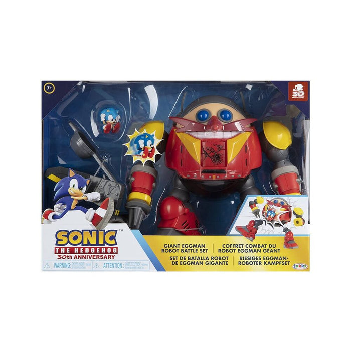 Sonic the Hedgehog Giant Robot Eggman vs Sonic Battle playset-7