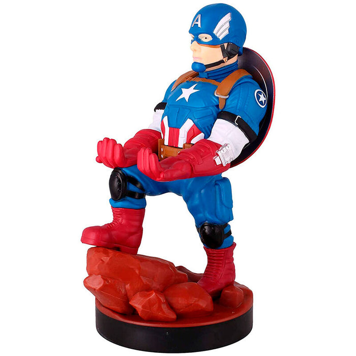Marvel Captain America figure clamping bracket Cable guy 20cm-1
