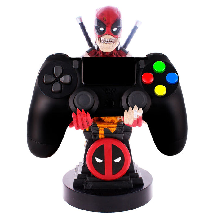 Marvel Deadpool Zombie figure clamping bracket Cable guy 20cm-2