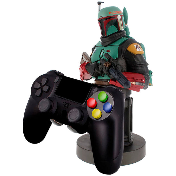 Star Wars Mandalorian Boba Fett figure clamping bracket Cable guy 20cm-2