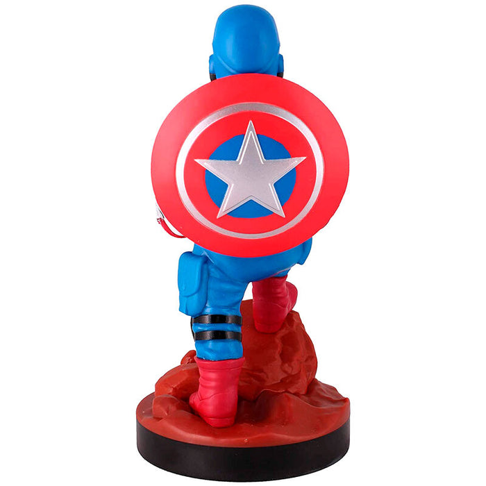 Marvel Captain America figure clamping bracket Cable guy 20cm-2