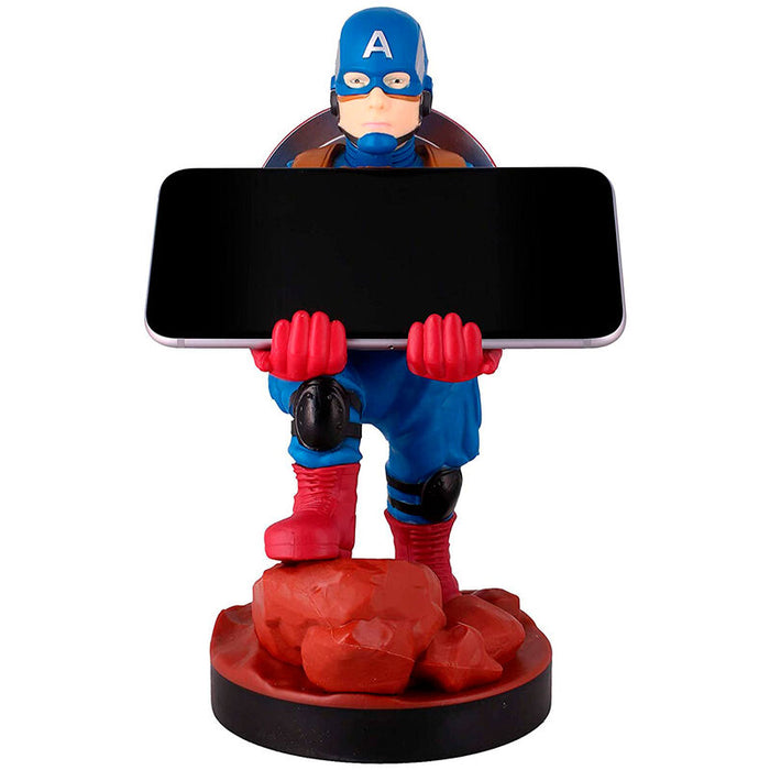 Marvel Captain America figure clamping bracket Cable guy 20cm-3