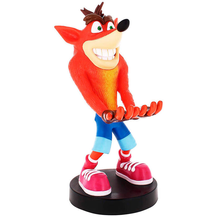 Crash Bandicoot figure clamping bracket Cable guy 20cm-3