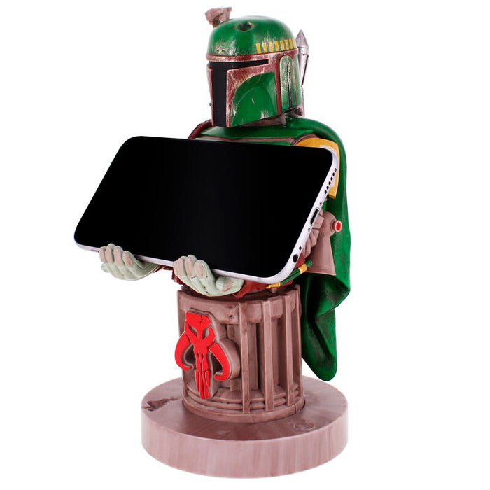 Star Wars Boba Fett figure clamping bracket Cable guy 20cm-4