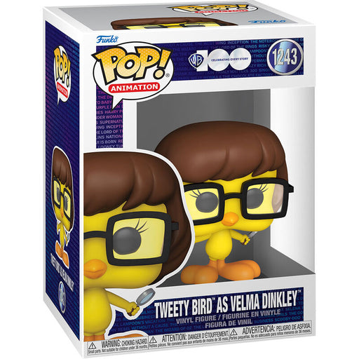 POP figure Looney Tunes Tweety Bird as Velma Dinkley-0
