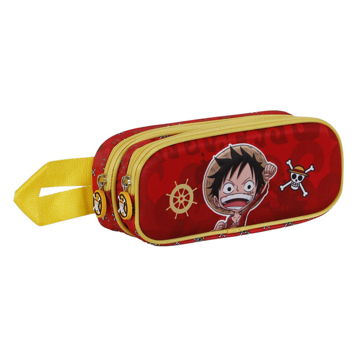 One Piece Luffy 3D double pencil case-1