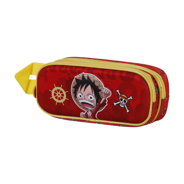 One Piece Luffy 3D double pencil case-2