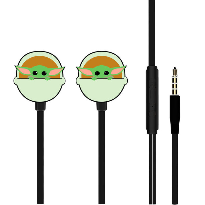 Star Wars Mandalorian Baby Yoda earphones-2